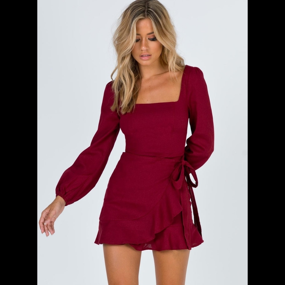 PRINCESS POLLY THE VILLA MINI DRESS